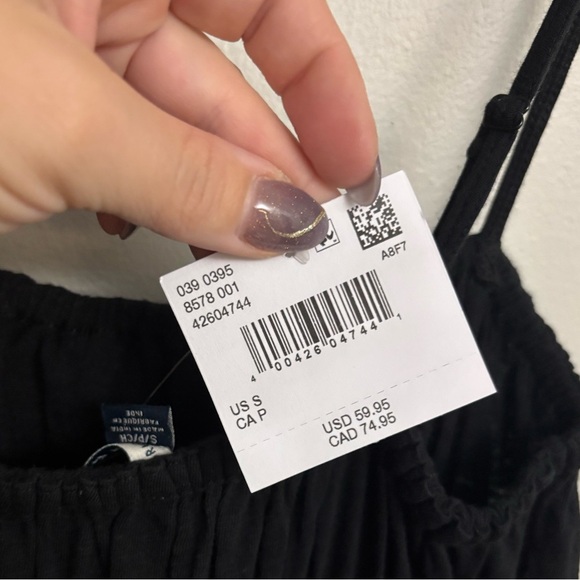 NWT AE Smocked Bodice Maxi Dress Sz S - Picture 8 of 9